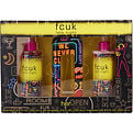 Fcuk Late Night Eau De Toilette Spray 3.4 oz & Body Lotion 8.4 oz & Fragrance Mist 8.4 oz for women