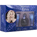 Midnight Fantasy Britney Spears Eau De Parfum Spray 3.3 oz & Body Souffle 1.7 oz & Shower Gel 1.7 oz for women