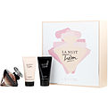 Tresor La Nuit Eau De Parfum Spray 1.7 oz & Body Lotion 1.7 oz & Shower Gel 1.7 oz for women
