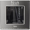 Fcuk Connect Aftershave 100 ml & Shower Gel 200 ml for men
