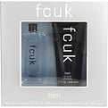 Fcuk Aftershave Splash 3.4 oz & Shower Gel 6.7 oz for men