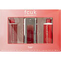 Fcuk Connect Eau De Toilette Spray 3.4 oz & Body Lotion 8.4 oz & Body Mist 8.4 oz for women