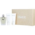 Usher Eau De Parfum Spray 3.4 oz & Body Lotion 3.4 oz & Body Wash 3.4 oz for women