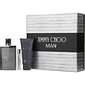 Jimmy Choo Eau De Toilette Spray 100 ml & Aftershave Balm 100 ml & Eau De Toilette Spray 7 ml Mini for men