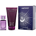 Amethyst Lalique Eau De Parfum Spray 1.7 oz & Body Lotion 5 oz for women