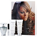 Forever By Jenni Rivera Eau De Parfum Spray 3.4 oz & Shimmer Body Lotion 3.3 oz & Shower Gel 3.3 oz & Lip Gloss 0.21 oz for women