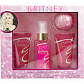 Fantasy Britney Spears Hair Mist 3.4 oz & Body Lotion 1.7 oz & Body Wash 1.7 oz & Bath Fizz 2.65 oz for women