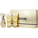 Moschino Gold Fresh Couture Eau De Parfum Spray 1.7 oz & Body Lotion 3.4 oz & Shower Gel 3.4 oz for women