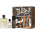 Terre d'Hermes Eau Intense Vetiver Eau De Parfum Spray 3.3 oz & Aftershave Lotion 1.35 oz & Shaving Foam 1.7 oz for men