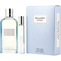 Abercrombie & Fitch First Instinct Blue Eau De Parfum Spray 3.4 oz & Eau De Parfum 0.5 oz Mini for women