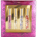 Av Glamour Variety 4 Piece Womens Mini Variety With Charming & Enchanting & Passionate & Spirited And All Eau De Parfum Rollerball 10 ml Mini for women