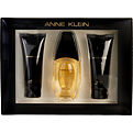 Anne Klein Eau De Parfum Spray 3.4 oz (New Packaging) & Body Lotion 3.4 oz & Shower Gel 3.4 oz for women