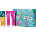 Animale Eau De Parfum Spray 3.4 oz & Body Lotion 3.4 oz & Shower Gel 3.4 oz for women