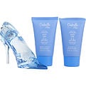 Cinderella Blue Eau De Parfum Spray 2 oz & Body Lotion 2.5 oz & Shower Gel 2.5 oz for women