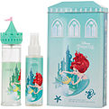 Little Mermaid Eau De Toilette Spray 100 ml (Castle Packaging) & Body Mist 100 ml & Castle Coin Bank for women