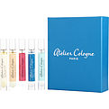 Atelier Cologne Variety 5 Piece Mini Variety With Orange Sanguine & Pacific Lime & Vanille Insensee & Clementine California & Cedre Atlas And All Are Cologne Absolue Spray 0.33 oz Mini for unisex