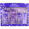 Body Fantasies Twilight Body Spray 8 oz & Body Lotion 3.3 oz & Body Wash 8 oz & Body Spray 3.2 oz for women