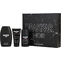 Drakkar Noir Eau De Toilette Spray 3.4 oz & Intense Cooling Deodorant Stick 2.5 oz & Shower Gel 1.7 oz for men