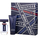 Tommy Hilfiger Impact Eau De Toilette Spray 1.7 oz & Hair & Body Wash 3.3 oz for men