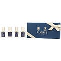 Floris Variety 4 Piece Mini Travel Collection With Night Scented Jasmine & White Rose & Chypress & Bouqute De La Reine And All Are Eau De Toilette Spray 0.5 oz for women