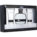 Ford Mustang White Eau De Toilette Spray 3.4 oz & Hair And Body Wash 3.4 oz & Aftershave Balm 3.4 oz for men