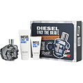 Diesel Only The Brave Eau De Toilette Spray 4.2 oz & Shower Gel 3.4 oz & Shower Gel 1.7 oz for men