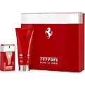 Ferrari Man In Red Eau De Toilette Spray 1.7 oz & Bath & Shower Gel 6.7 oz for men