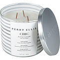 Perry Ellis Chic Scented Candle for unisex