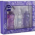 Body Fantasies Variety 3 Piece Set With Japanese Cherry & Fresh White Musk & Twilight Mist And All Are Body Spray 1.7 oz for women