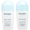 Biotherm Deo Pure Antiperspirant Roll-On Duo Set --2x75 ml for women