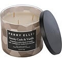 Perry Ellis Smoky Cade & Vanilla Scented Candle 14.5 oz for unisex