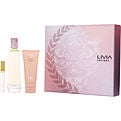 Caesars Livia Eau De Parfum Spray 3.4 oz & Body Lotion 3.4 oz & Eau De Parfum Rollerball 0.33 oz for women