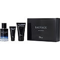 Dior Sauvage Eau De Parfum Spray 60 ml & Shower Gel 50 ml & Moisturizer 24 ml for men