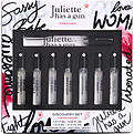 Juliette Has A Gun Variety Limited Edition Discovery Set With Lust For Sun & Magnolia Bliss & Has A Pear & Vanilla Vibes & Moscow Mule & Mmm... & Musc Invisible And All Are Eau De Parfum Spray Spray Vials for women