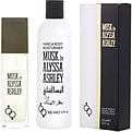 Alyssa Ashley Musk Eau De Toilette Spray 3.4 oz & Hand & Body Moisturizer 10 oz for women