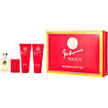 Touch Eau De Toilette Spray 3.4 oz & Body Lotion 6.7 oz & Shower Gel 6.7 oz & Eau De Toilette Pocket Spray 0.61 oz for women