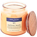 Nautica 03 Saffron Woods Candle for women