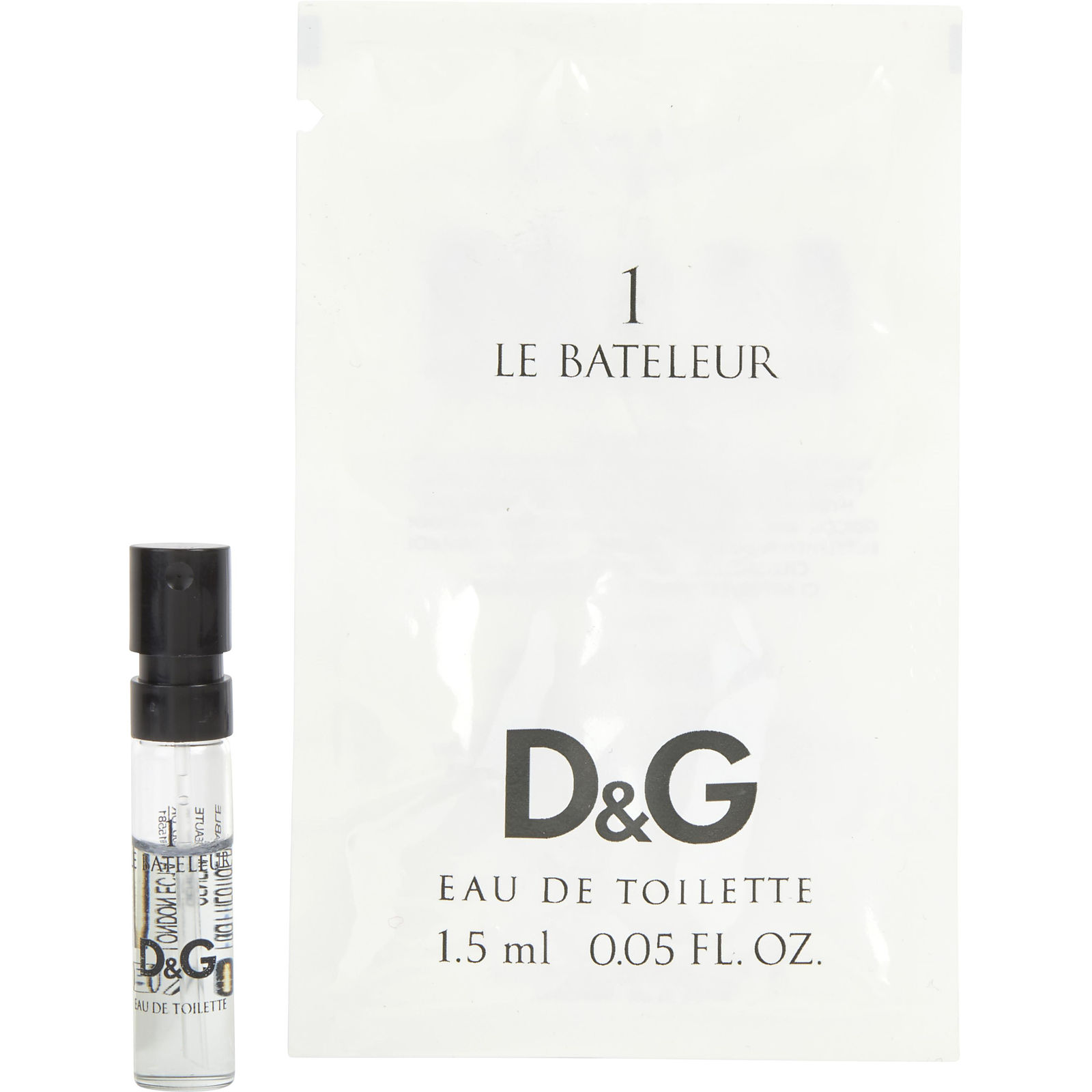 香水(男性用) Dolce&Gabbana 1 LE BATELEUR D&G 1 LE BATELEUR by DOLCE &GABBANA 0.16oz-5ml EDT Splash