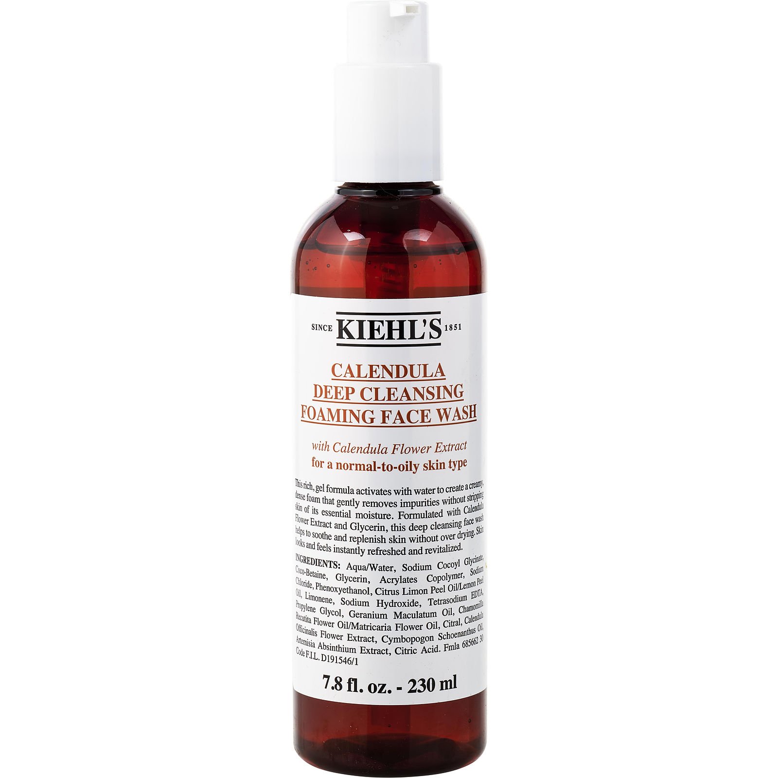 Kiehl's Calendula Deep Cleansing Foaming Face Wash | FragranceNet.com®