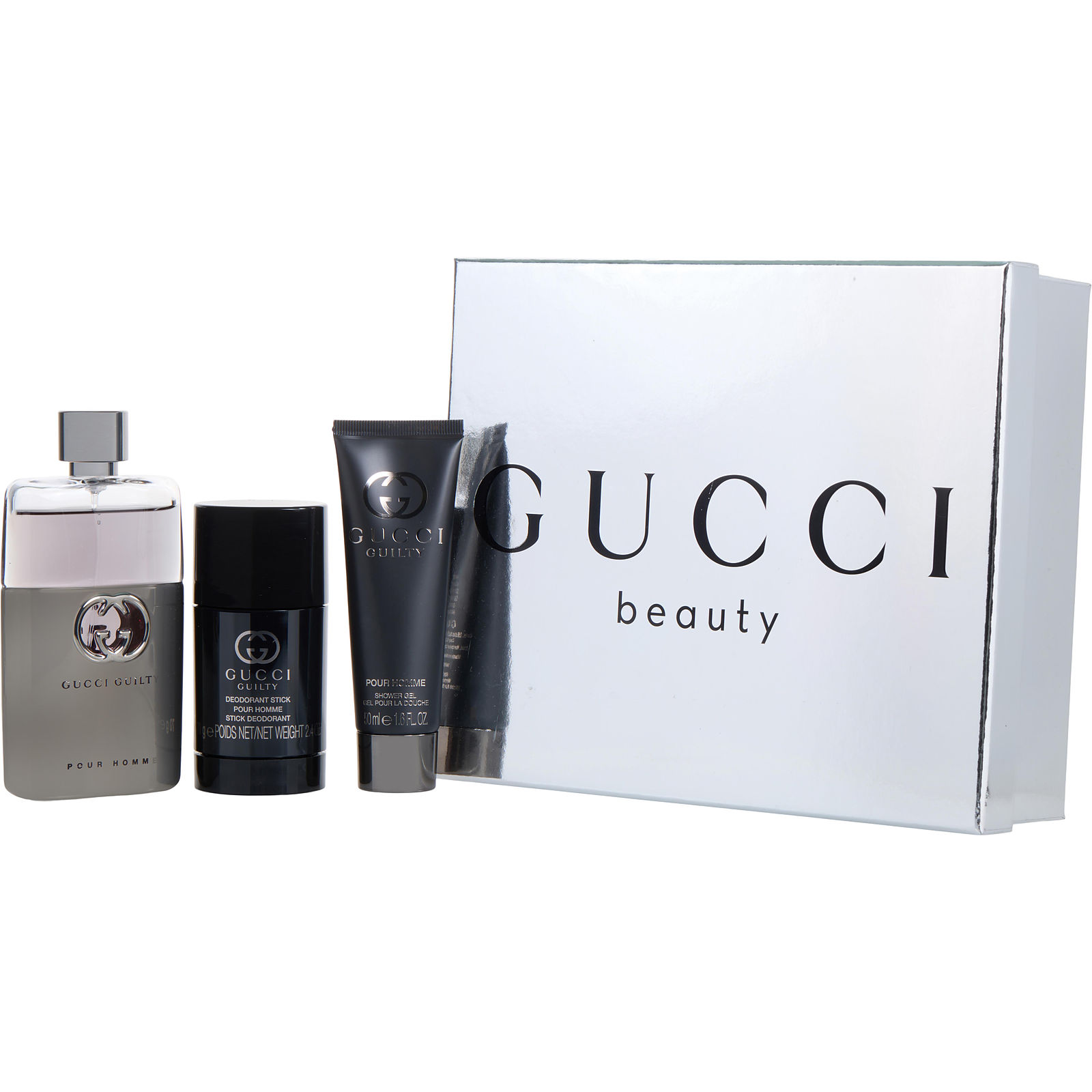 Gucci Guilty Pour Homme Cologne Gift Set - 3pc