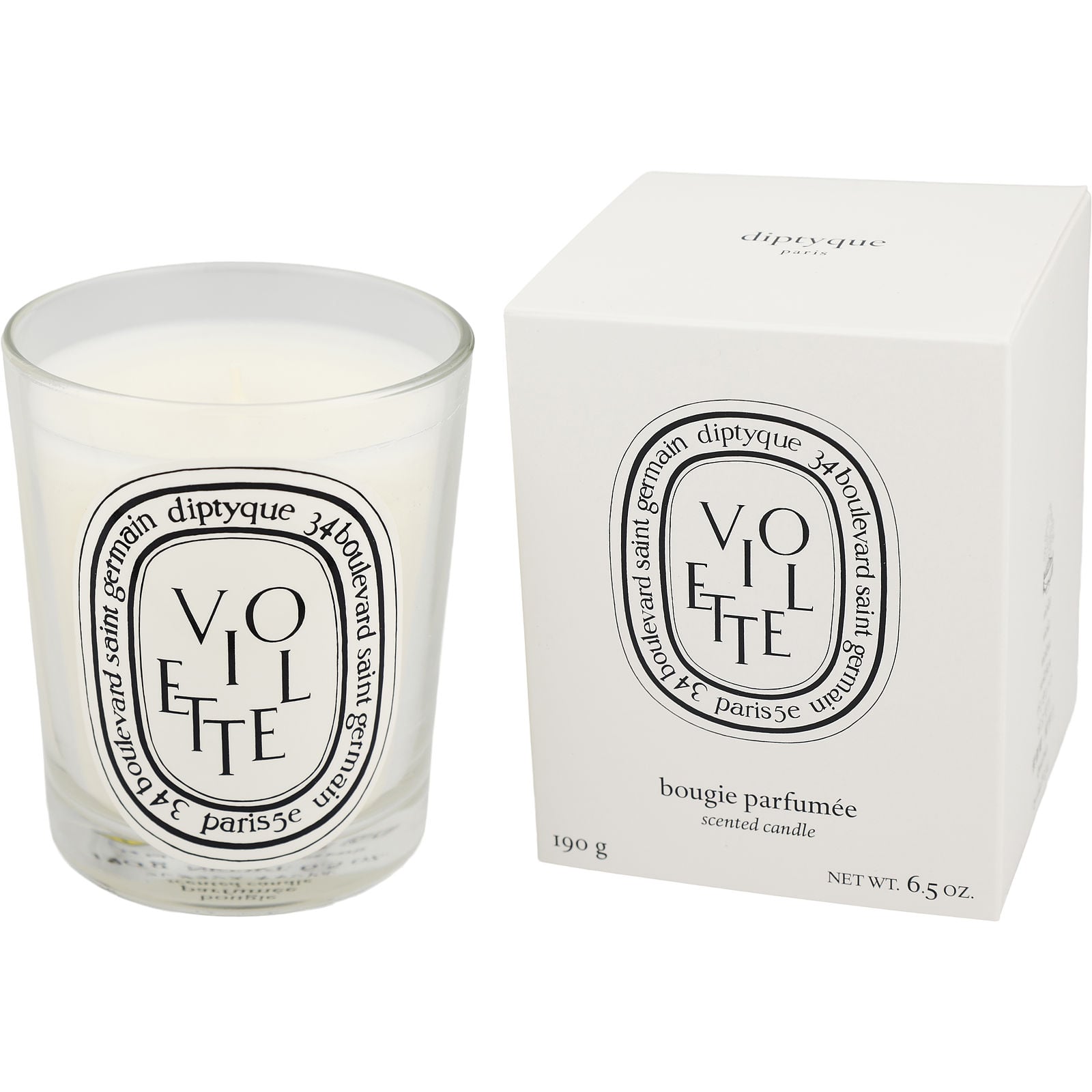 DIPTYQUE キャンドル VIOLETTE ヴァイオレット アロマ Diptyque Violette Scented Candle | FragranceNet.com®