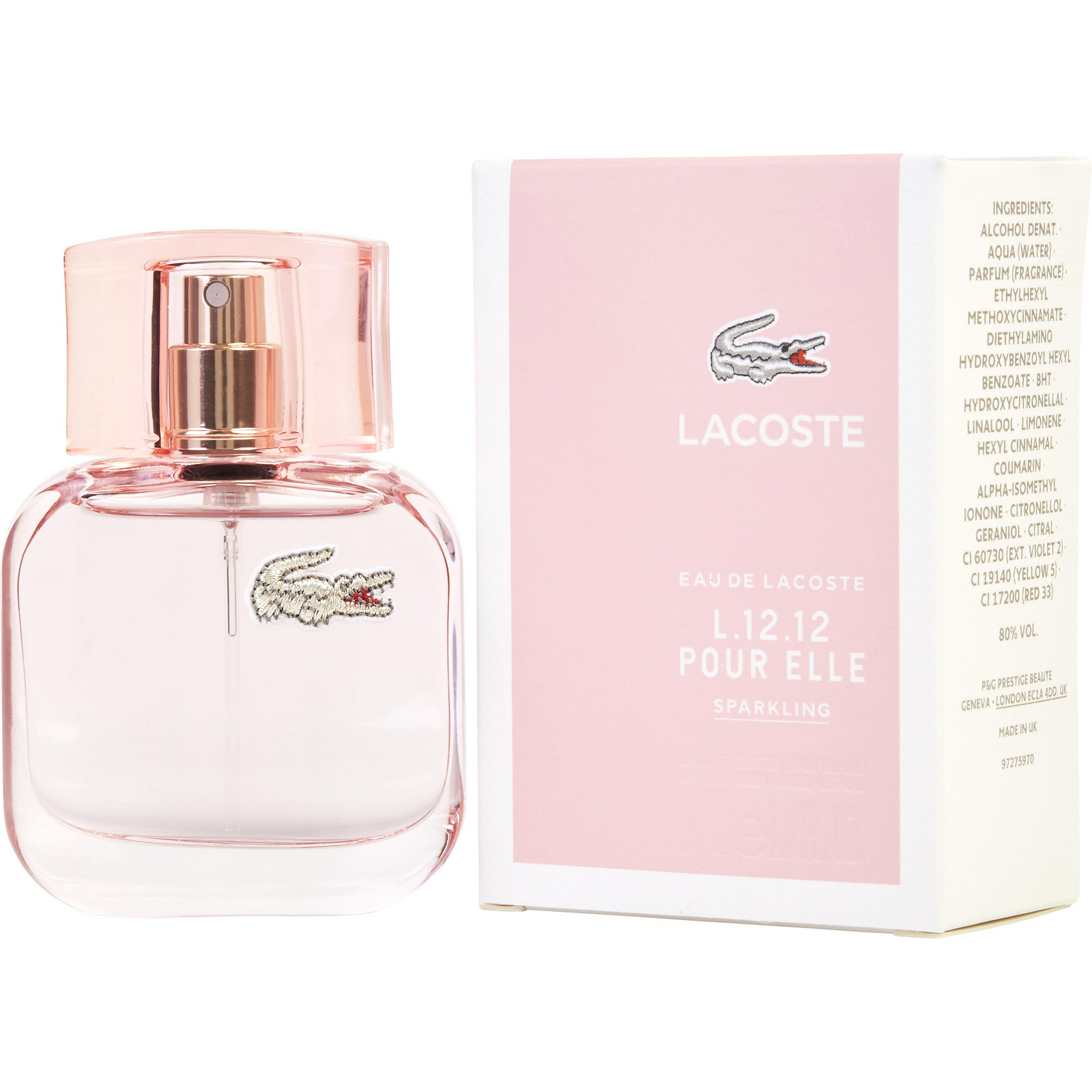 Pour Elle Sparkling Colonia Lacoste Rosa Lacoste Pour Elle