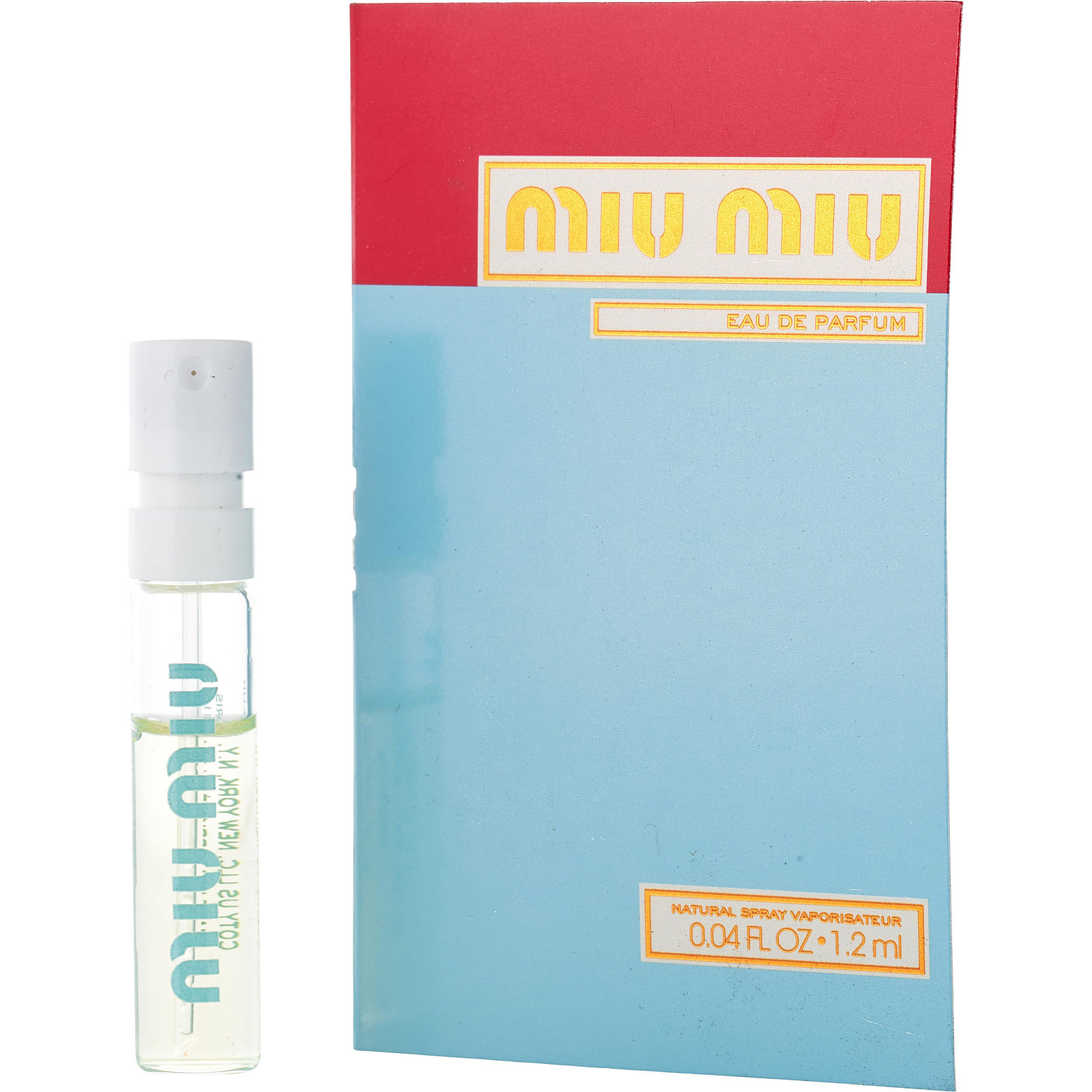 MIU MIU Eau de Parfum 100ml 未開封 MIU MIU EAU DE PARFUM SPRAY VAPORISATEUR 100 ML/3.4 FL.OZ