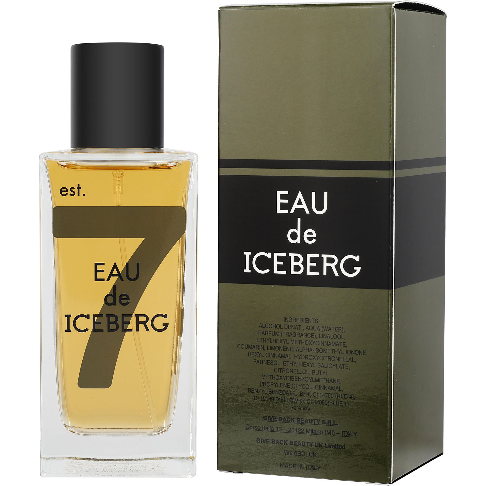 Eau De Iceberg Amber Cologne for Men by Iceberg at FragranceNet.com®