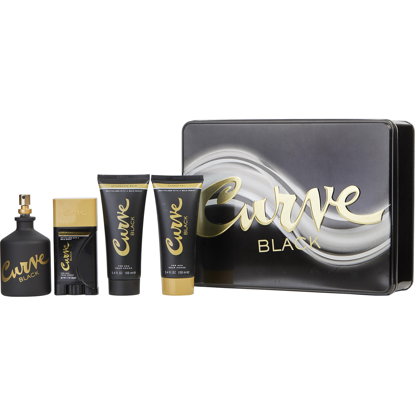 Curve Black Cologne Gift Set