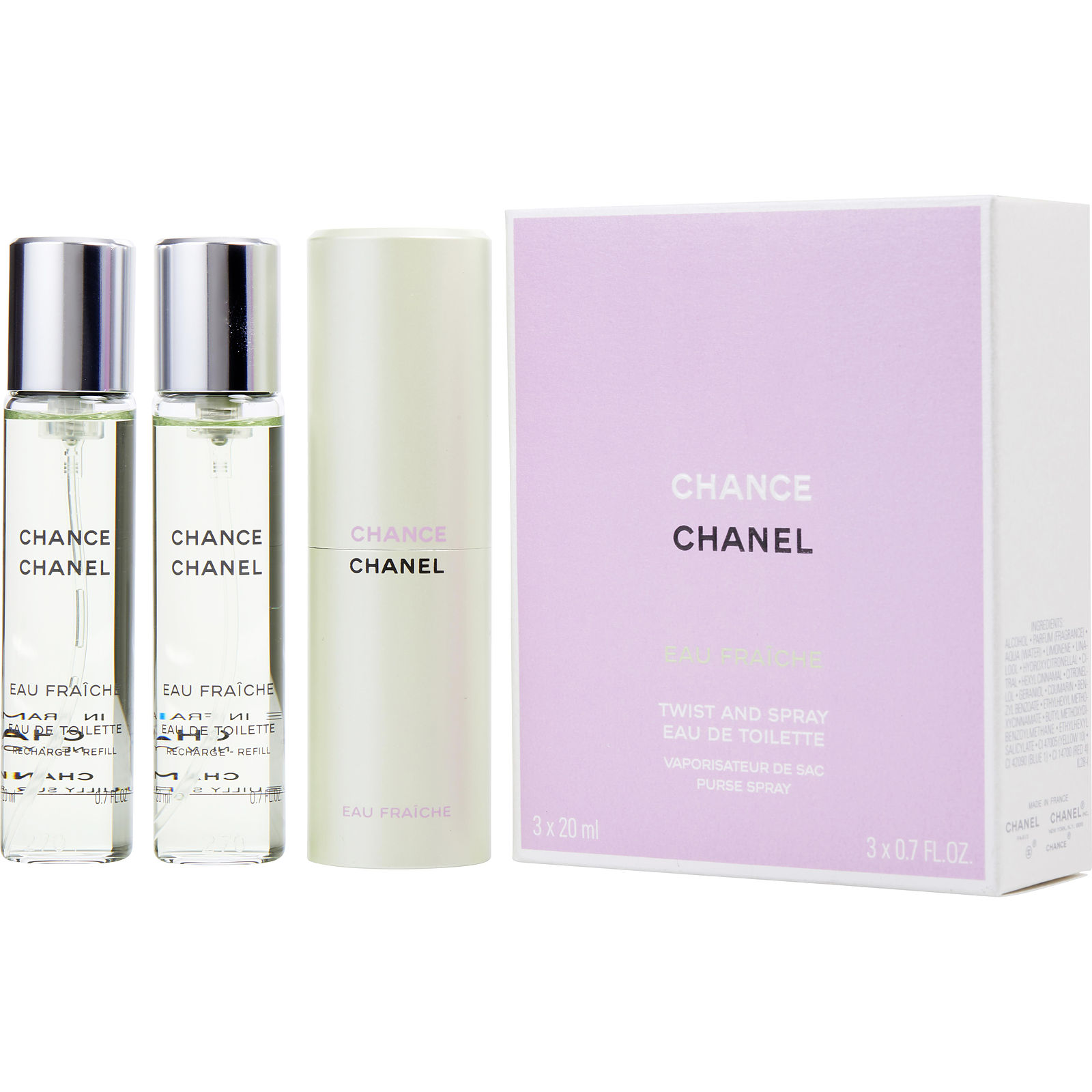 CHANEL CHANCE Eau Fraîche 2本セット Chanel Chance Eau Fraiche Perfume for Women by Chanel at