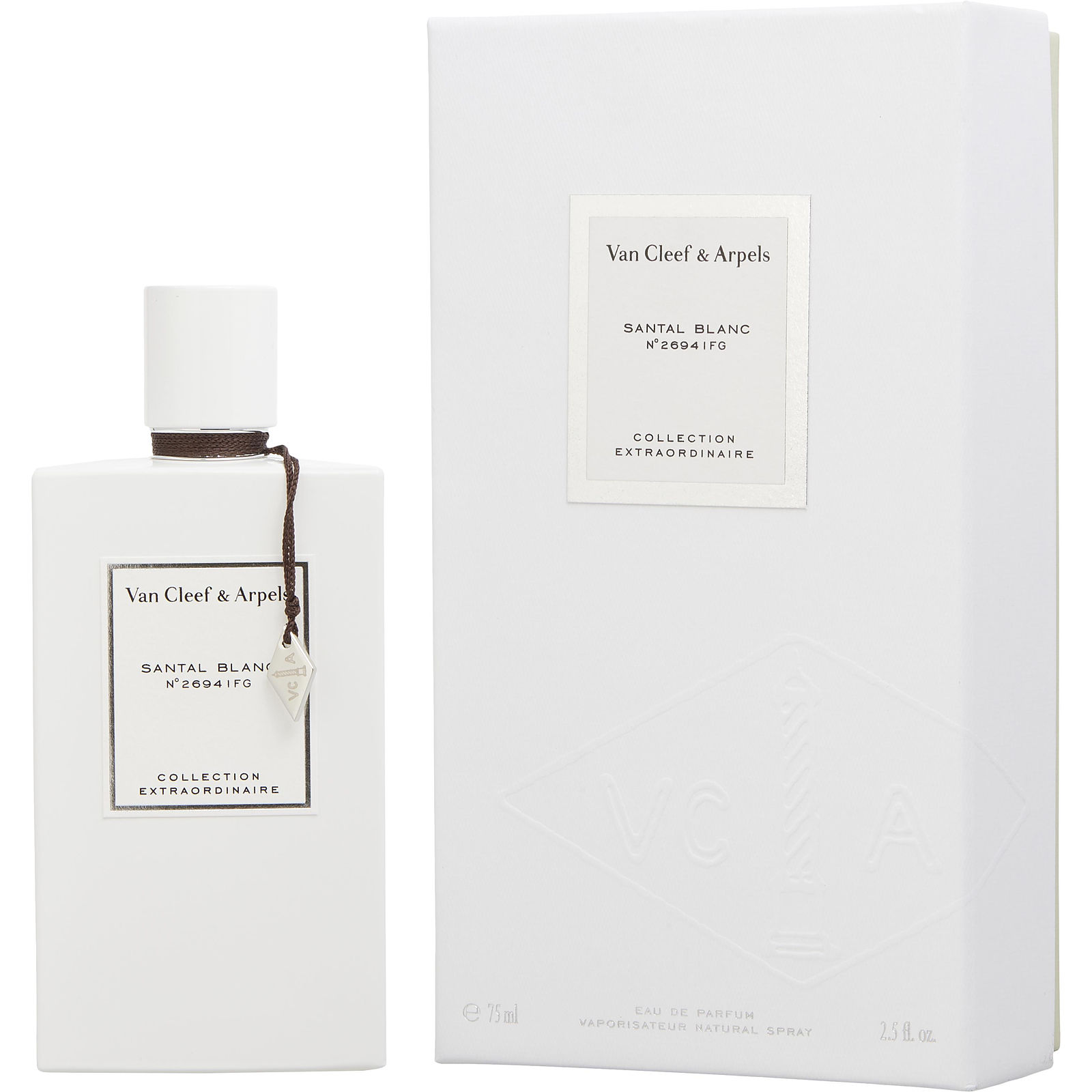 新品　SANTAL BLANC 1本 Santal Blanc Van Cleef & Arpels Eau De Parfum for Unisex by Van