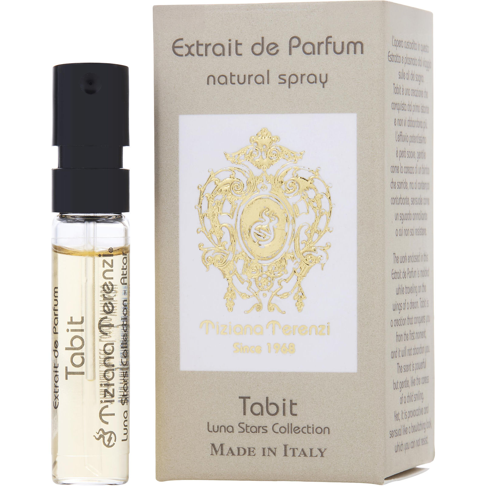 Tiziana Terenzi Tabit Extrait De Parfum for Unisex by Tiziana