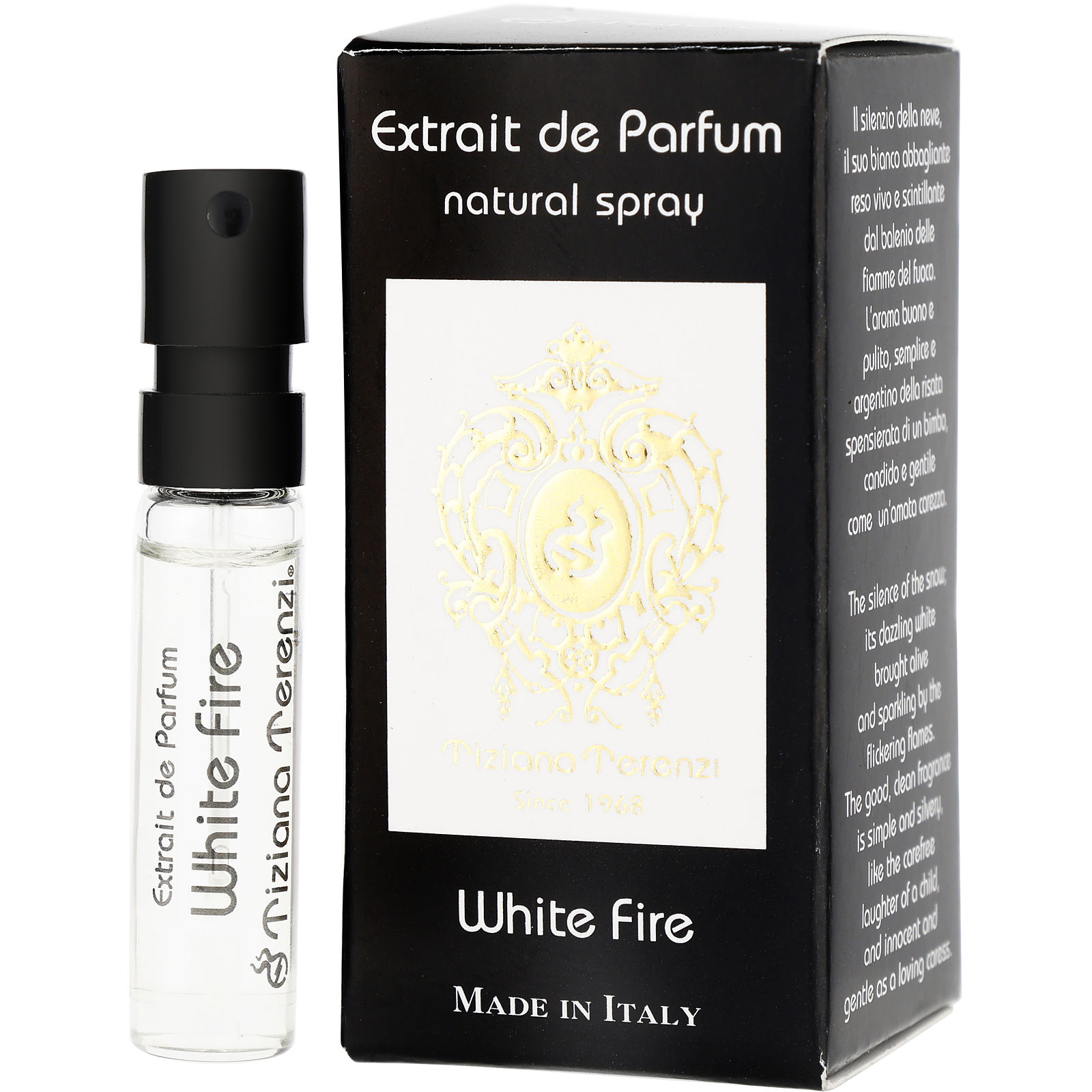 Tiziana Terenzi White Fire Extrait De Parfum for Unisex by Tiziana