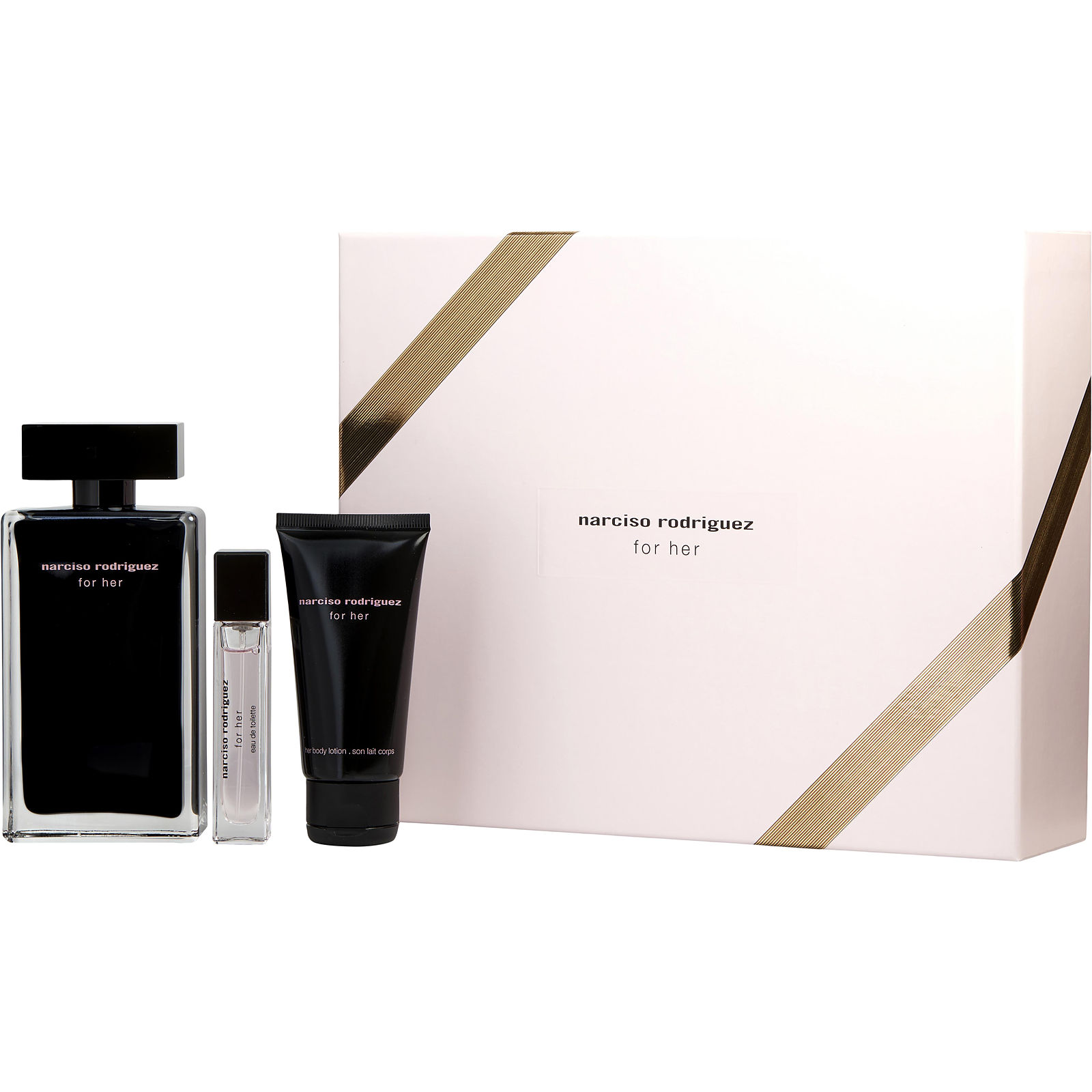 narciso rodriguez for her コレクターセット Amazon.com : Narciso Rodriguez for Women 3 Piece Set (3.4